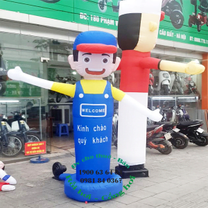 hình nộm quảng cáo, con rối hơi, sản xuất con rối giá rẻ