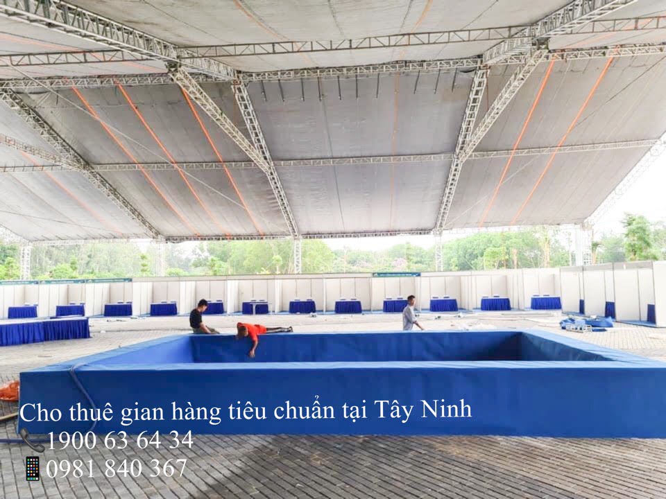 cho thuê gian hàng tiêu chuẩn tại tây ninh