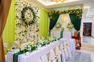 dịch vụ trang trí gia tiên ngày cưới đẹp