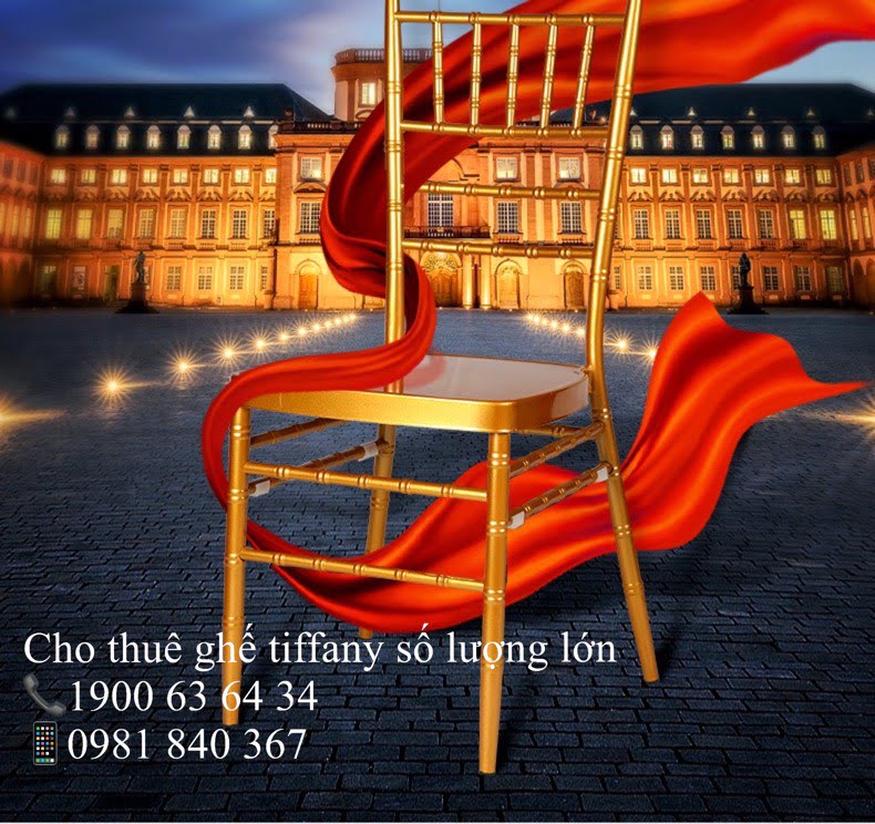 cho thuê ghế Tifany số lượng lớn